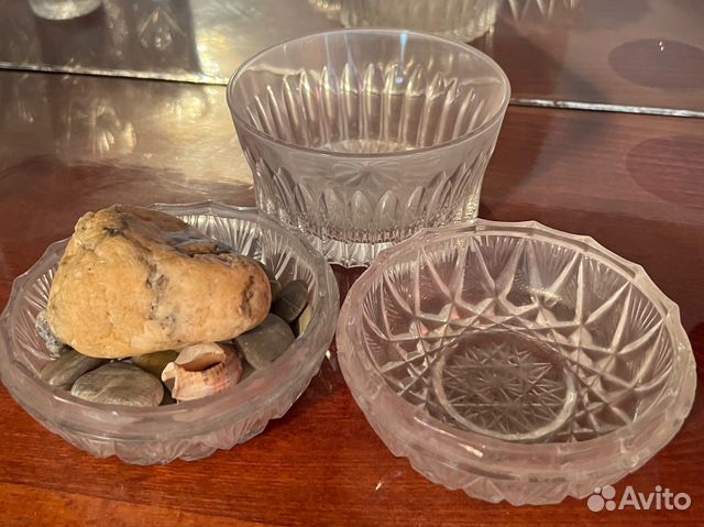 Хрустальная посуда разная