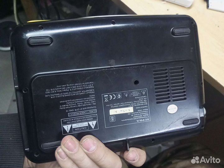Портативный dvd плеер supra adtv 922ut(склад)