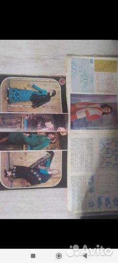 Старые журналы бурда, вязание 1973-2015г