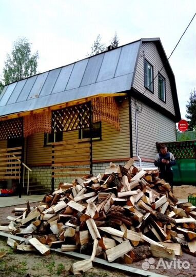 Дрова колотые Береза