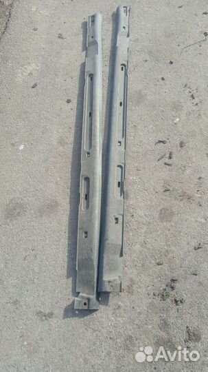 Накладка на порог (наружная) Ford Focus 2