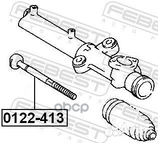Тяга рулевая 0122-423 0122-423 Febest