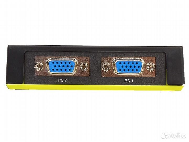 LevelOne KVM-0211 2port PS/2 KVM switch W/audio