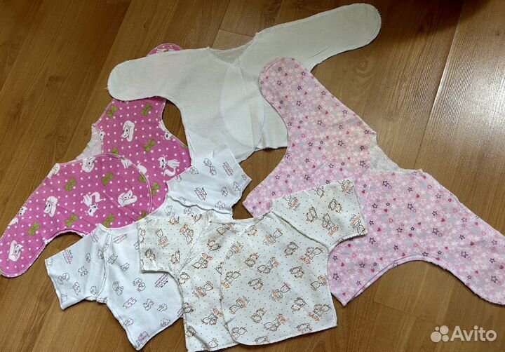 Распашонки, царапки, носочки