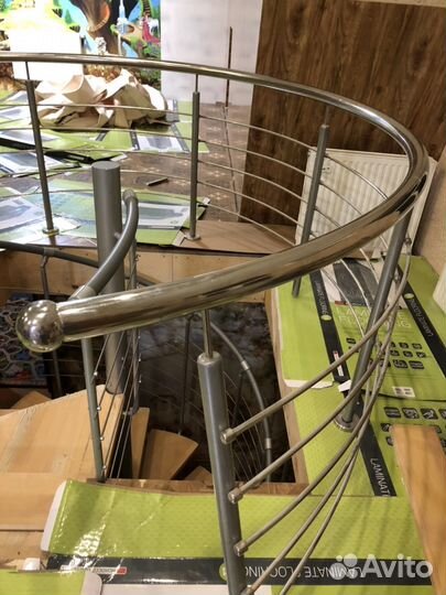 Ограждение круглое 2,5 метра диаметр хром