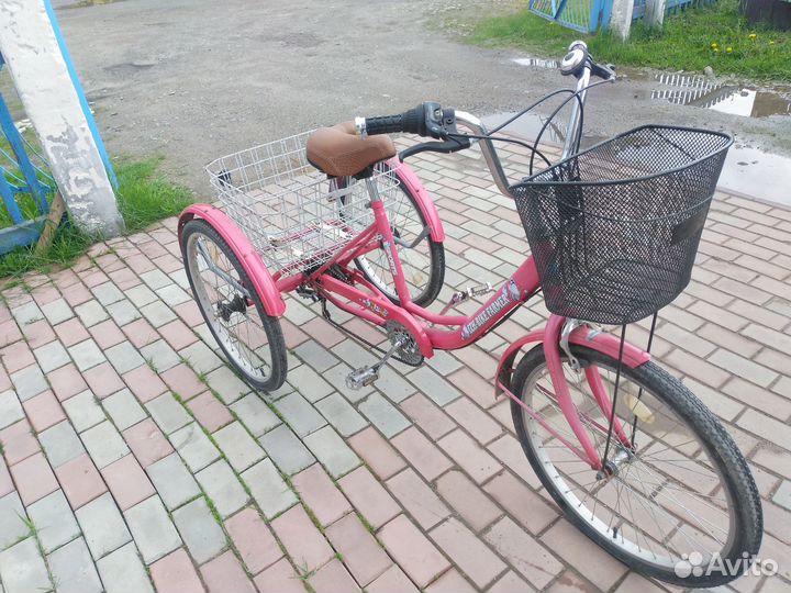 Трехколесный велосипед для взрослых