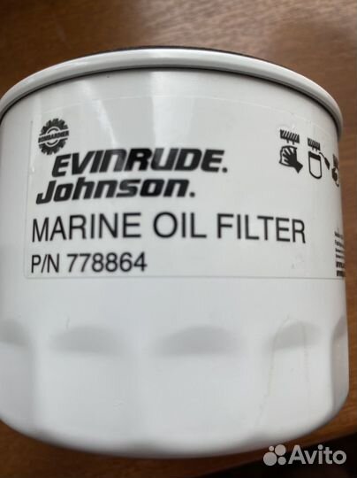 Фильтр масляный Johnson p/n 778864