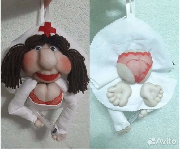 Кукла - попик на удачу