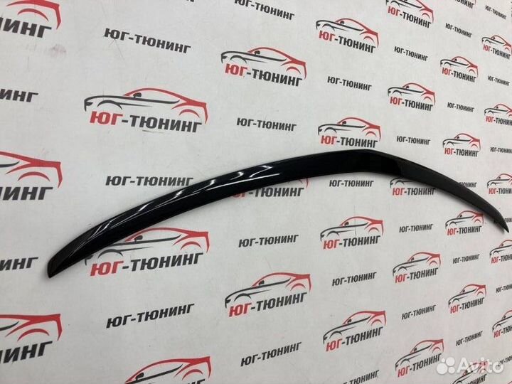 Спойлер на крышку багажника Mercedes E-class coupe