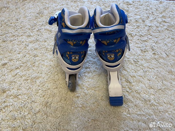 Роликовые коньки детские раздвижные