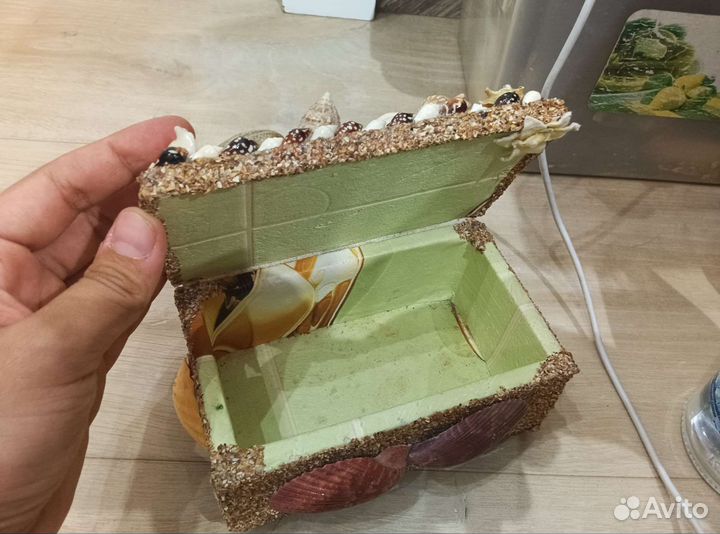 Шкатулка с ракушками