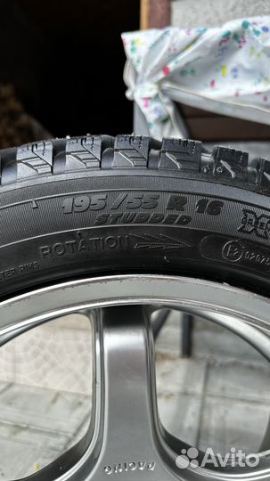 Комплект колес R16 на зимней резине
