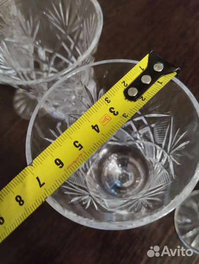 Рюмка Фужер Хрусталь. СССР