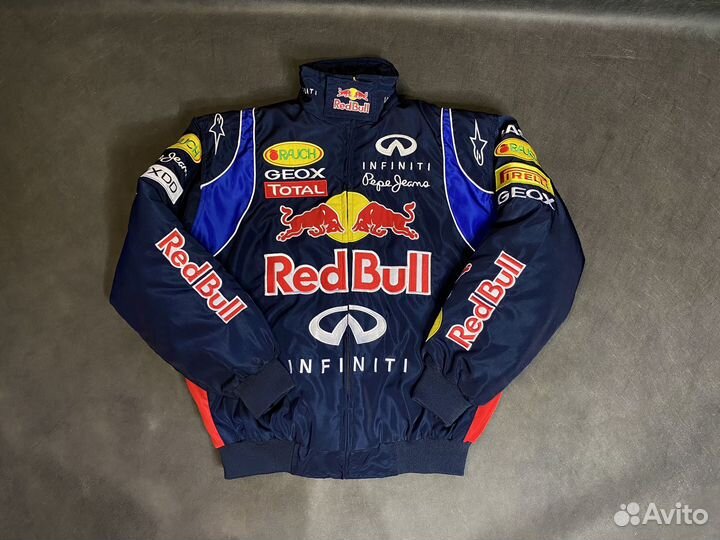 Гоночная куртка Red bull ред булл все размеры
