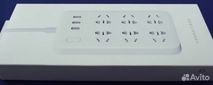 Удлинитель Xiaomi Mi Power Strip 6 розеток + 3 USB