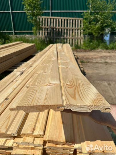 Имитация бруса Карельский профиль