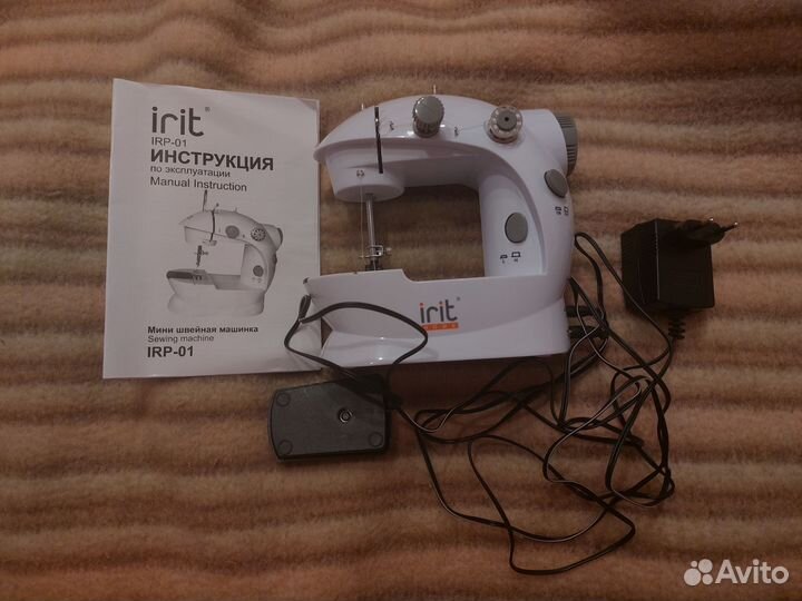 Мини швейная машинка