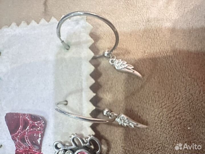 Серьги, кулон, шарм, пирсинг