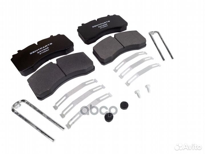 Колодки дисковые с р/к 29162 22.5' SAF skrb