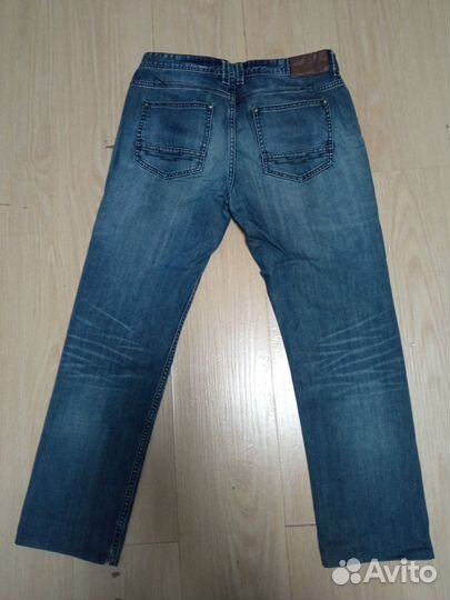 Джинсы широкие мужские ostin