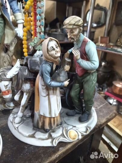 Фарфоровые статуэтки германия италия