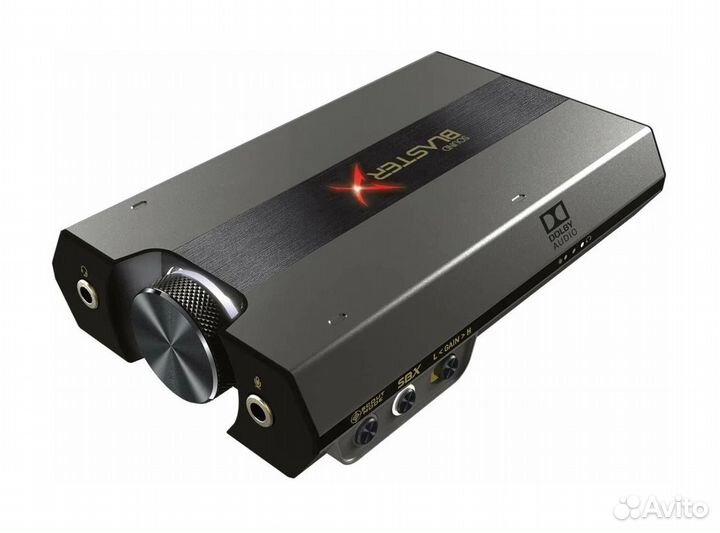 Внешняя звуковая карта Creative USB Sound BlasterX