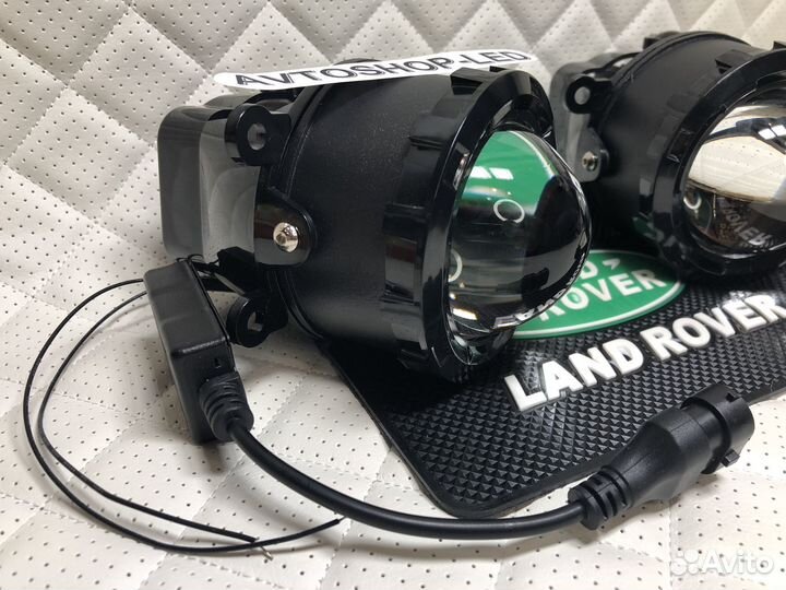 Фары птф Bi LED линзы Land Rover
