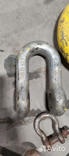 Скоба такелажная грузоподъемная 13,5т, 1 3/8