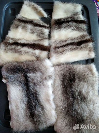 Для реставрации куски норки