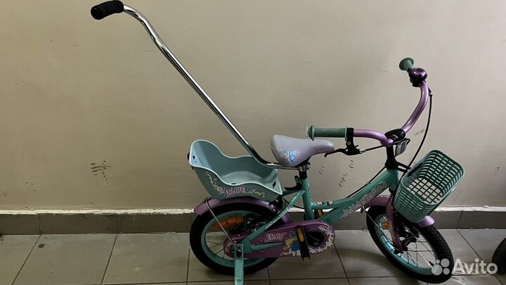 Детский велосипед бу с родительской ручкой