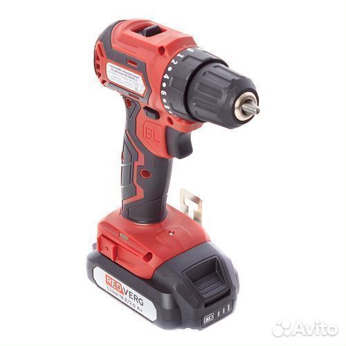 Шуруповерт бесщеточный redverg RD-S18MBL/U