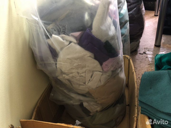 Обрезки ткани футер 2нитка