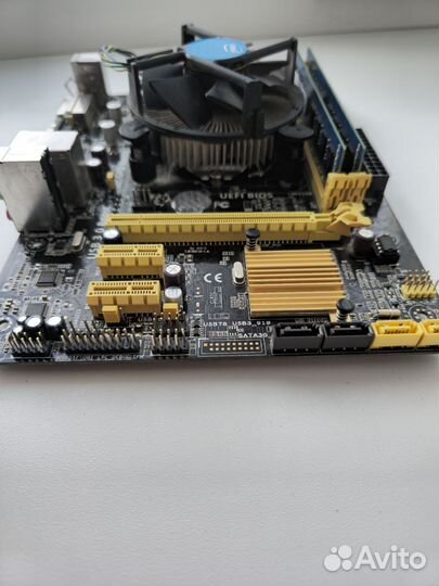 Материнская плата Asus H81M-K / i7 4790 / 16GB