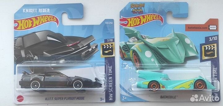 Hot Wheels подборка поп-культура серия Screen Time