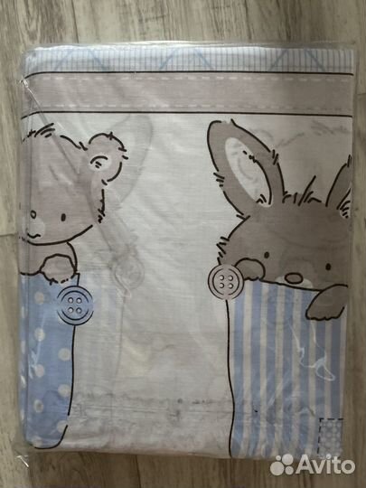 Комплект постельного белья в детскую кроватку