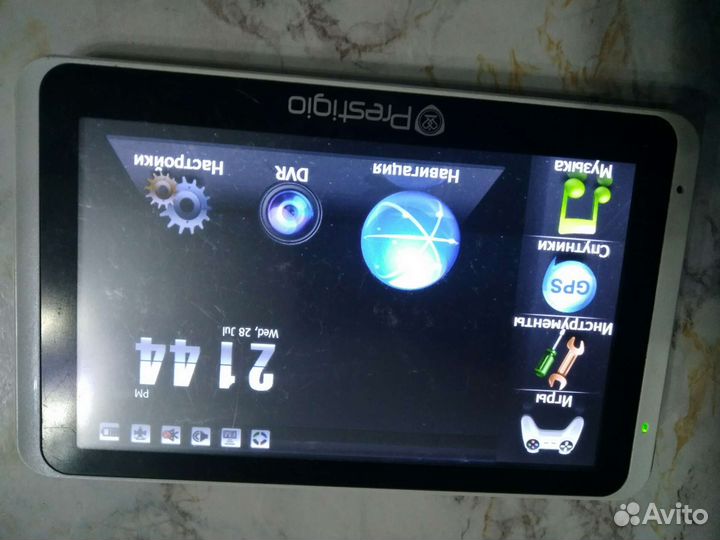Gps навигатор prestigio