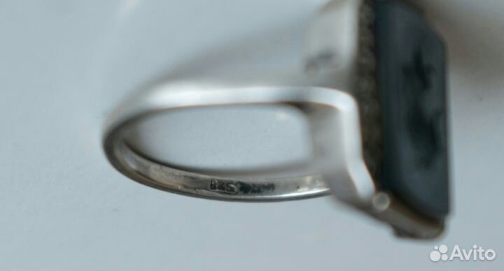 Серебряное кольцо винтаж