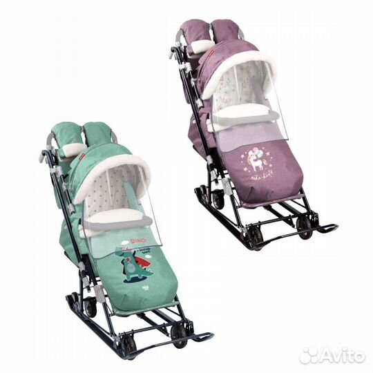 Санки коляска Ника 7-8 к