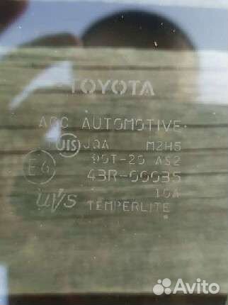 Стекло двери Тойота Камри 40 стекла бархотки