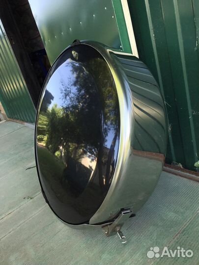 Бокс запасного колеса из нержавейки на Ниву, Jimny