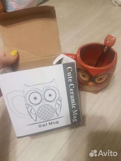 Кружка с ложкой