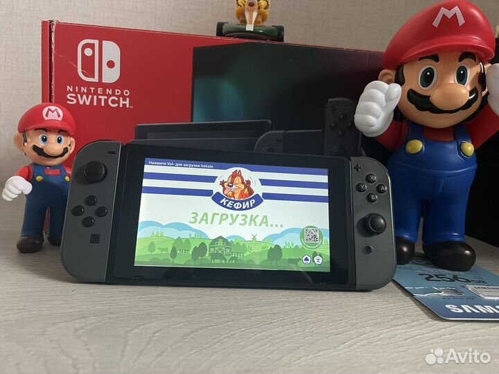 Nintendo Switch V2 Прошитый RDR Zelda 32 игры