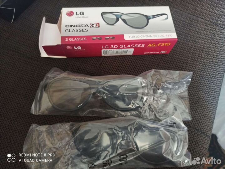 Зd очки samsung LG новые