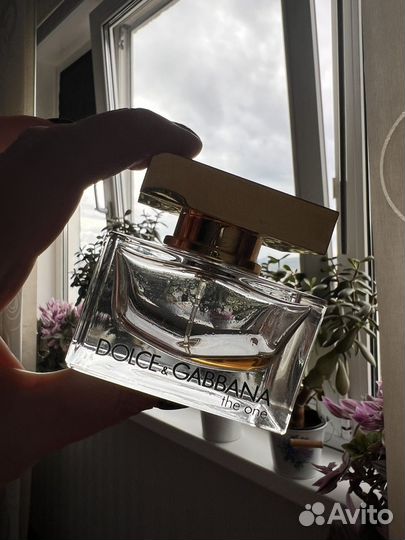 The One Dolce&Gabbana, флакон с остатком парфюма