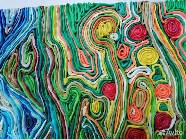 Картина из пластилина 