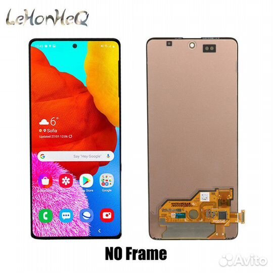 Дисплей Samsung A51