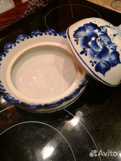 Конфетница, масленка, ваза