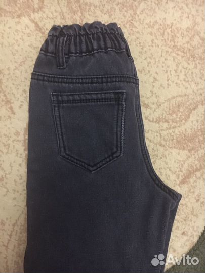 Джинсы утепленные для девочки