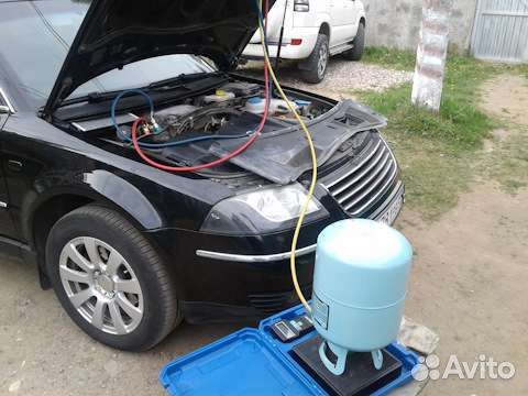 Заправка автокондиционеров