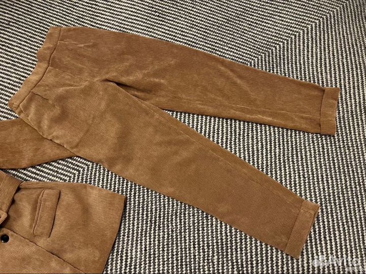 Love Moschino вельветовый костюм женский S новый